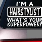 I'm a hairstylist sticker decal *E123*  stylist hairdresser barber hair salon