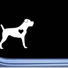 Cane Corso Lil Heart Uncropped M293 6 inch dog Sticker decal