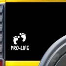 Pro Life Baby Feet K933 6 inch Sticker decal Pro Life Baby Feet K933 6 inch Sticker decal