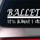 Ballet sticker decal *E366* dance shoes dancer Ballet sticker decal *E366* dance shoes dancer