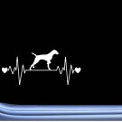 Vizsla Lifeline M321 8 inch Sticker Decal dog pointer bird hunting