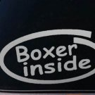 Boxer Decal Sticker Car Window 6" Boxer Decal Sticker Car Window 6"