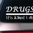 Drugs sticker decal *E346* pharmacist dealer drug pharmacy hospital pill capsule