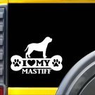Mastiff Bone Sticker k078 8 inch english mastiff decal Mastiff Bone Sticker k078 8 inch english mastiff decal