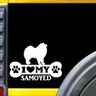 Samoyed Bone L089 8 Inch sticker dog decal Samoyed Bone L089 8 Inch sticker dog decal