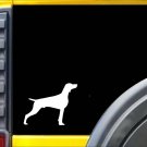 Weimaraner K757 6 inch Sticker dog decal