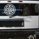 Sri Yantra  om Aum Yoga *F66* Tantra Meditation HINDU BUDDHA Symbol 13" Sticker