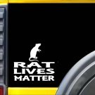 Rat Lives Matter Sticker k146 6 inch aquarium hamster decal Rat Lives Matter Sticker k146 6 inch aquarium hamster decal