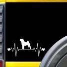 Shar-Pei Lifeline K273 8 Inch dog heartbeat sticker decal