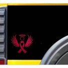 Pink Breast Cancer k030 Ribbon Angel Awareness Sticker 6x5 inch decal sticker Pink Breast Cancer k030 Ribbon Angel Awareness Sticker 6x5 inch decal sticker