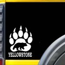Bear Claw Yellowstone K450 6 inch Sticker Grizzle Bear decal
