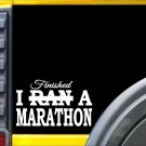 I finished a Marathon L133 8 inch Sticker 26.2 decal