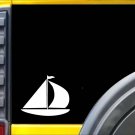 Sailboat Sticker k214 6 inch sailing boat sailor decal
