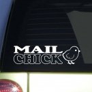 Mail Chick *J207* 8 inch wide Sticker decal us mail