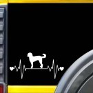 Goldendoodle Lifeline K598 8" vinyl sticker dog decal Goldendoodle Lifeline K598 8" vinyl sticker dog decal
