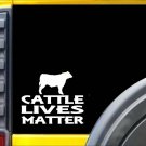 Beef Cattle Lives Matter Sticker k138 6 inch bull decal