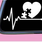 Autism Puzzle Piece Lifeline Decal TP 190 8" Vinyl autistic sticker