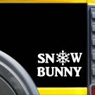 Snow Bunny K645 8 inch Sticker mask decal Snow Bunny K645 8 inch Sticker mask decal