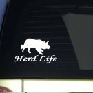 Herd Life Sitcker *I913* 6 inch wide decal