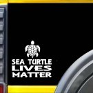Sea Turtle Lives Matter Sticker k183 6 inch egg decal Sea Turtle Lives Matter Sticker k183 6 inch egg decal