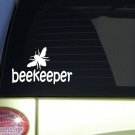 Beekeeper *J284* 8 inch beekeeping Sticker decal