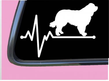 Newfoundland Lifeline TP 254 vinyl 8" Decal Sticker dog newfie tshirt