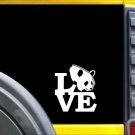 Panda Love Sticker K607 6" Vinyl decal
