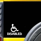 Disabled K245 6 Inch sticker wheelchair decal
