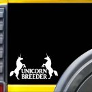 Unicorn Breeder L031 8" sticker decal