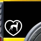 Italian Greyhound Heart K991 6" vinyl sticker dog decal Italian Greyhound Heart K991 6" vinyl sticker dog decal