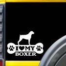Boxer Bone Sticker L010 8 inch uncropped dog decal