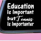 Tennis Important TP093 vinyl 6" Decal Sticker racquet balls