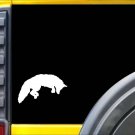 Fox Jumping Sticker L032 6 inch fox decal
