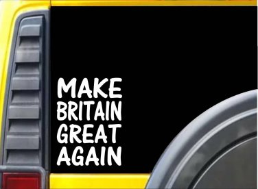 Make Britain Great Again L172 8" Sticker decal Brexit sticker