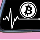 Bitcoin Lifeline TP 251 vinyl 8" Decal Sticker crypto wallet coin currency base