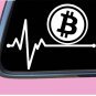 Bitcoin Lifeline TP 251 vinyl 8" Decal Sticker crypto wallet coin currency base