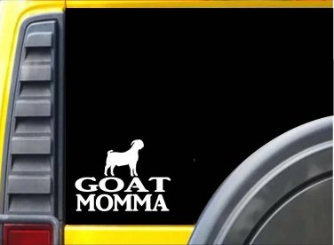 Goat Momma k573 Sticker 6 inch goat decal