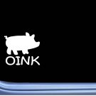 Oink Pig J756 6 inch Sticker decal hog piglet Oink Pig J756 6 inch Sticker decal hog piglet