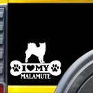 Malamute Bone Sticker L021 8 inch alaskan sled dog decal Malamute Bone Sticker L021 8 inch alaskan sled dog decal