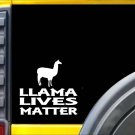 Llama Lives Matter Sticker k128 6 inch kria decal