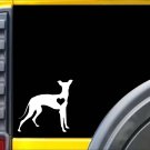 Italian Greyhound Little Heart K992 6" vinyl sticker dog decal