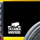 Tatanka Whisperer Sticker k221 6 inch buffalo bison decal
