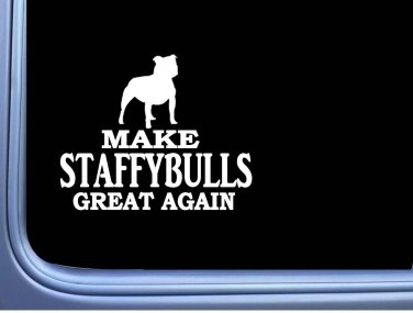 Staffy Bull Maga L720 Dog Sticker 7" decal