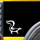 Skunk sticker K546 6" vinyl cage decal