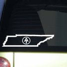 Appalachian Trail Tennessee *I990* 8 inch Hiking Sticker decal