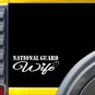National Guard Wife K347 8 inch Sticker military decal