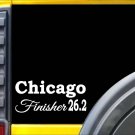 Chicago Marathon L136 8 inch Sticker 26.2 decal