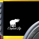 Elephant Life Sticker k683 6 inch rescue decal