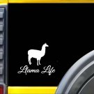 Llama Life Sticker K693 6 inch kria decal