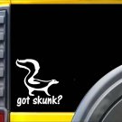 Got Skunk sticker K554 6" vinyl cage decal Got Skunk sticker K554 6" vinyl cage decal